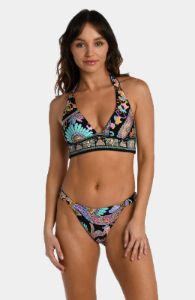 Paisley Banded Halter Neck Bikini Top sold by Lord & Taylor