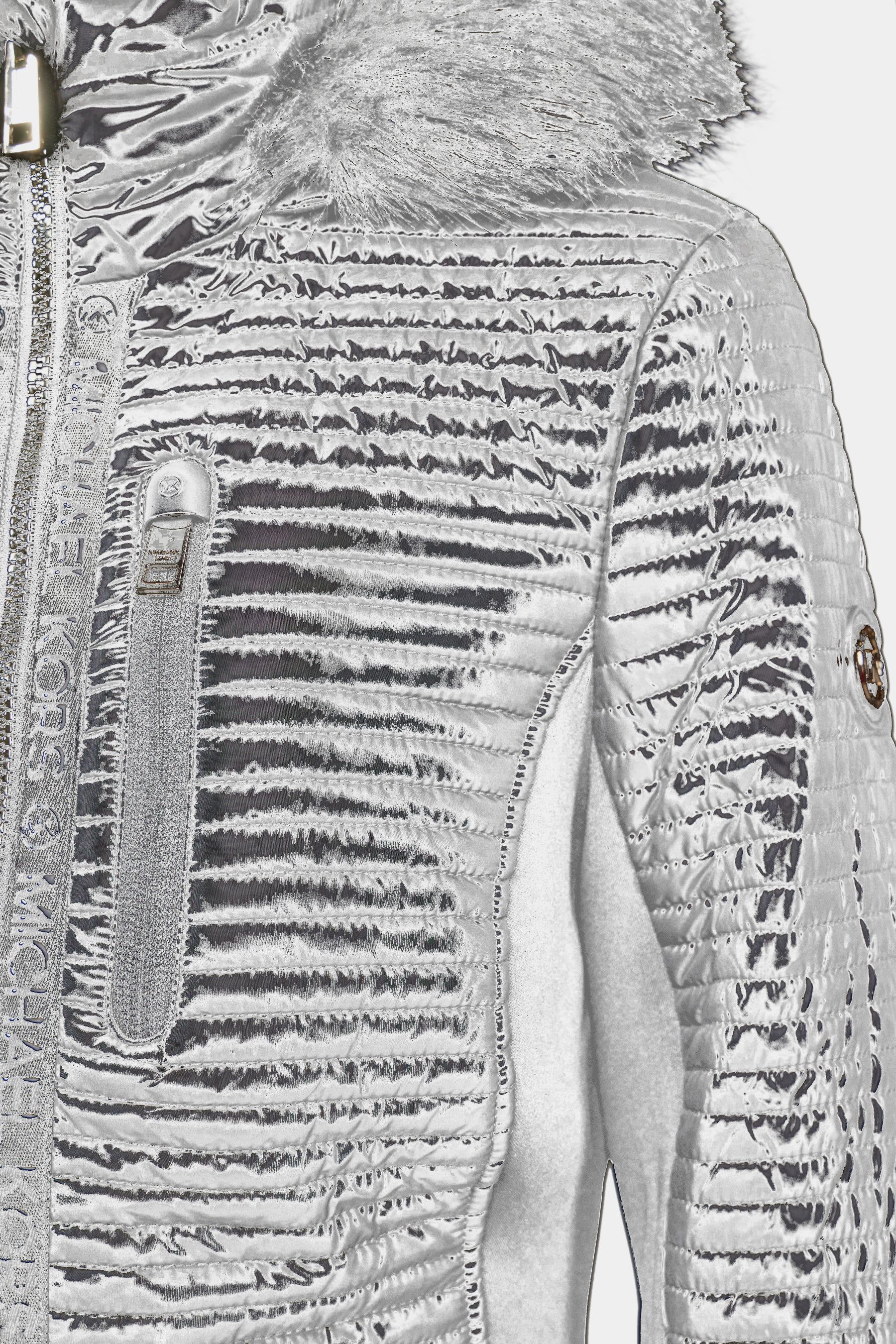 Faux Fur Quilted Jacket sold by Lord & Taylor product image thumbnail 4