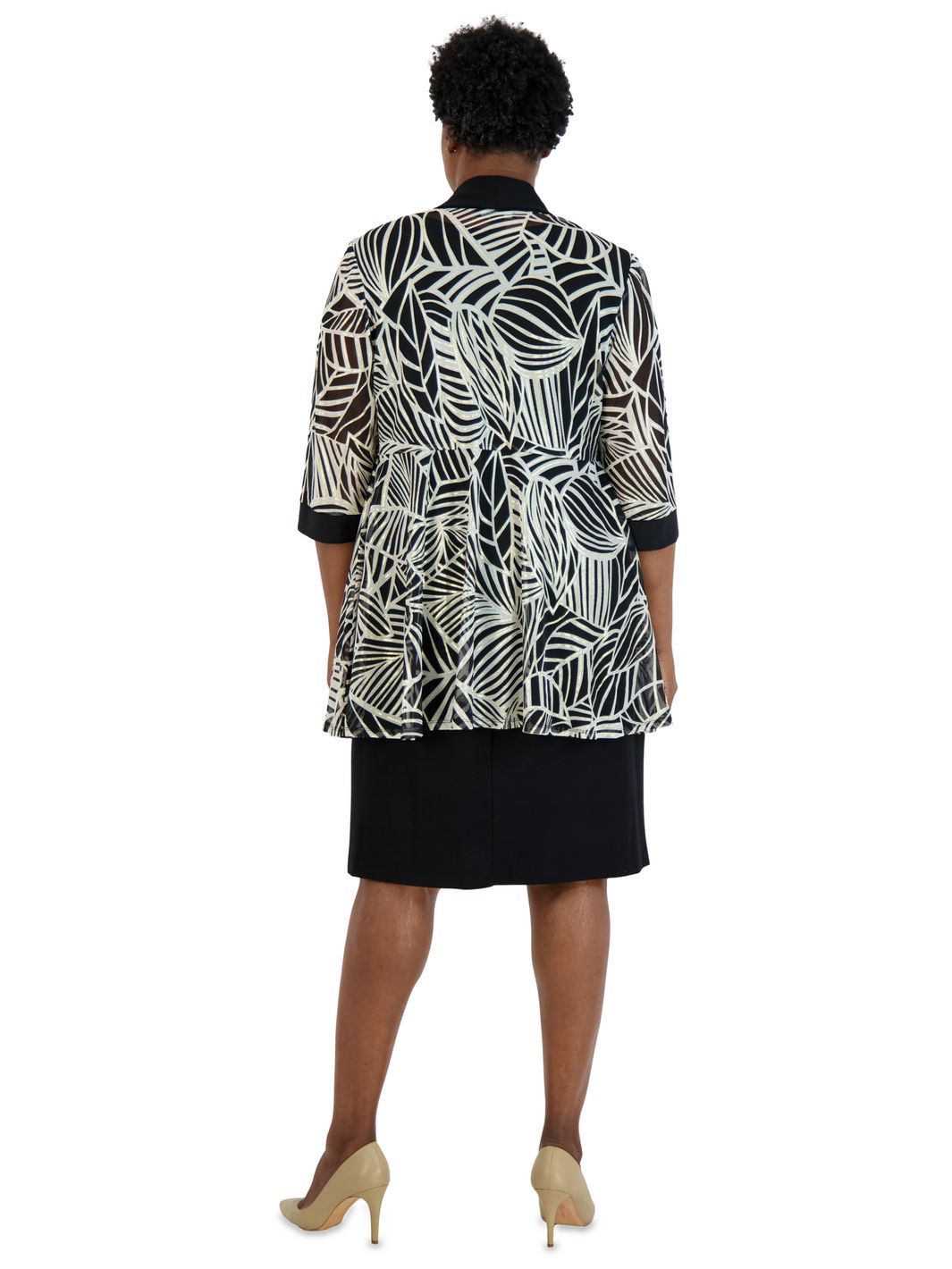 Two-Piece Printed Jacket and Dress Set sold by Lord & Taylor product image thumbnail 8