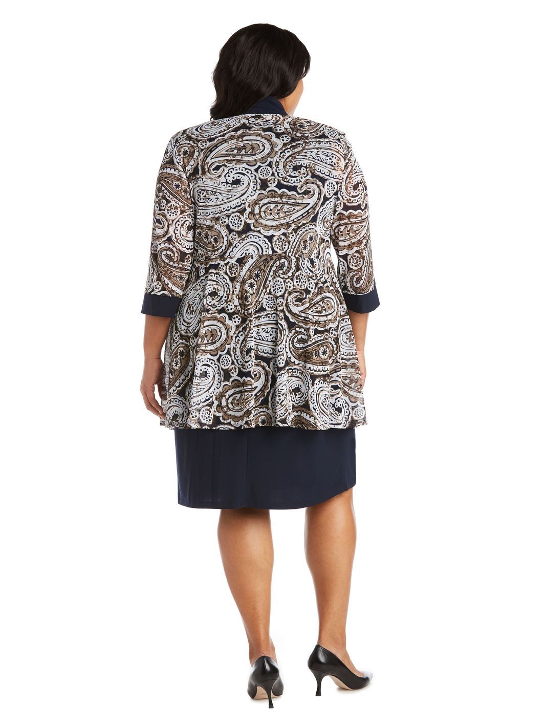 Two-Piece Printed Jacket and Dress Set sold by Lord & Taylor product image thumbnail 2