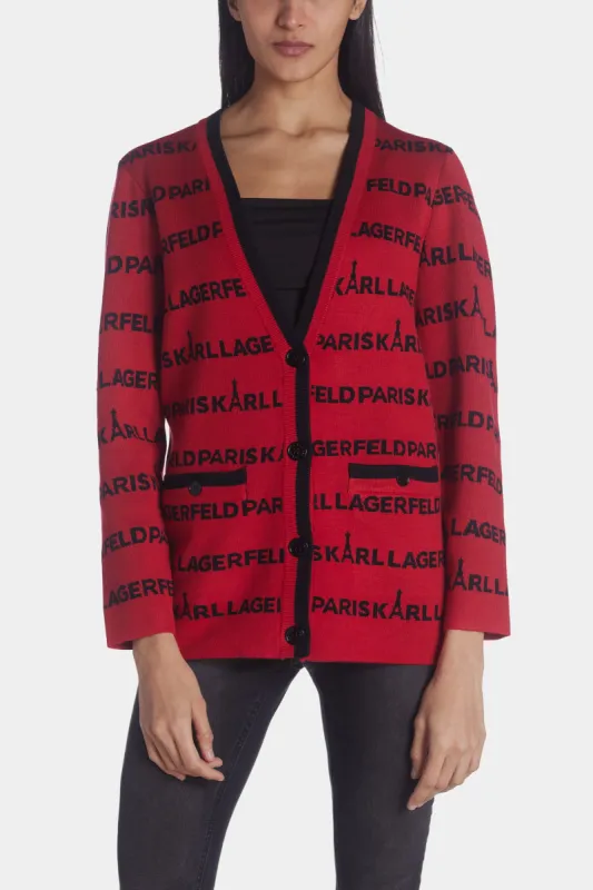 KLP Allover Cardigan sold by Lord & Taylor