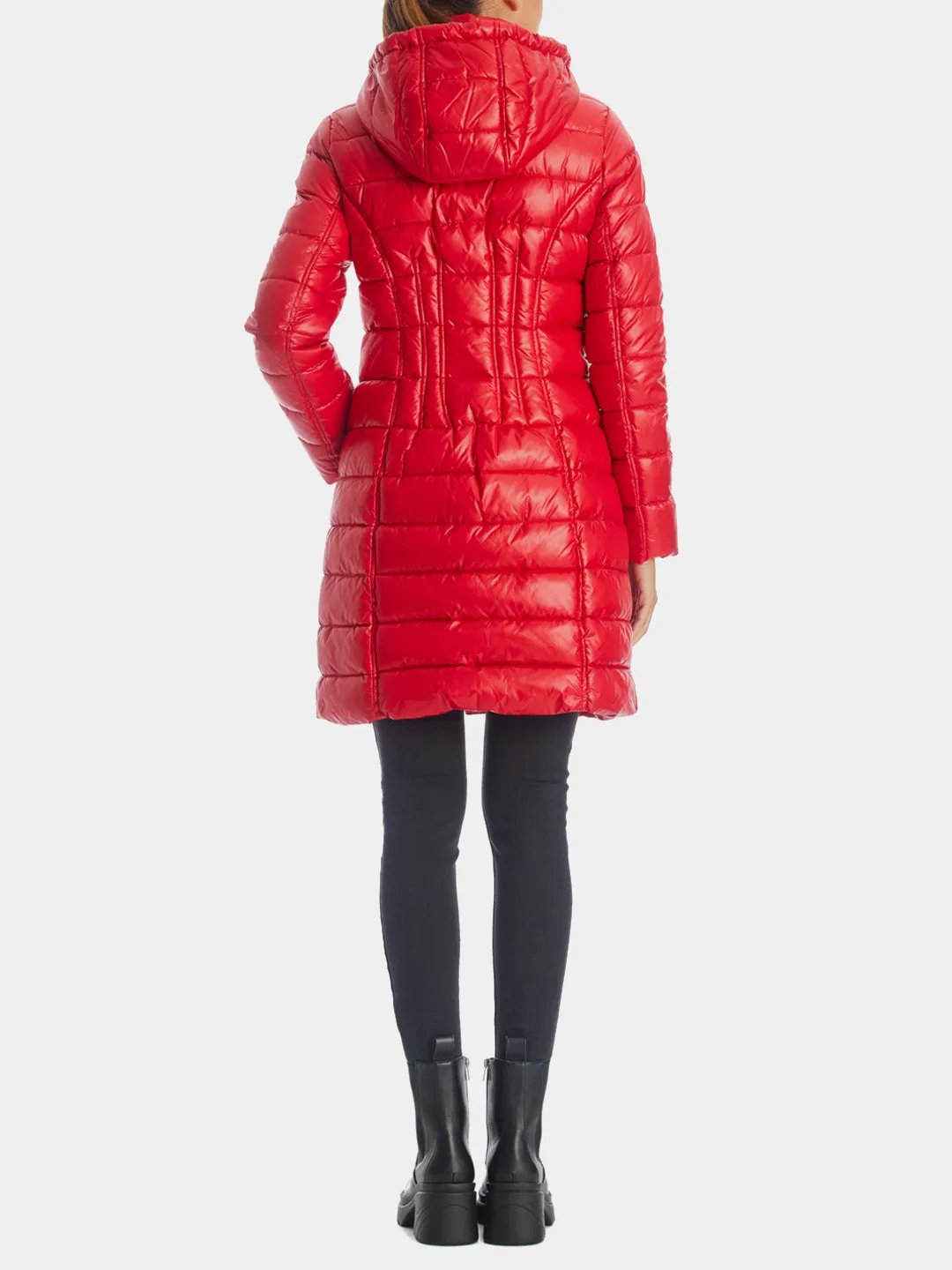 Hooded Puffer Coat sold by Lord & Taylor product image thumbnail 3