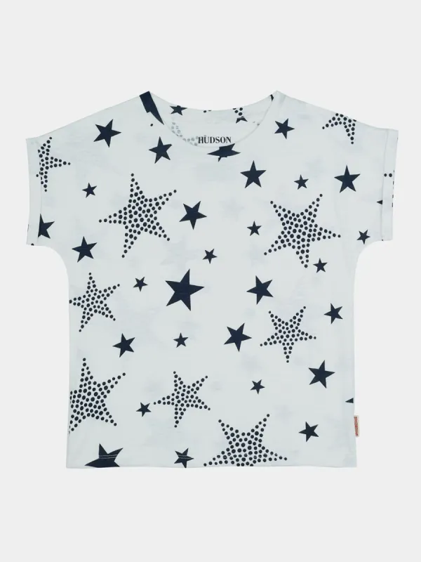 Girls Star Print Tee sold by Lord & Taylor