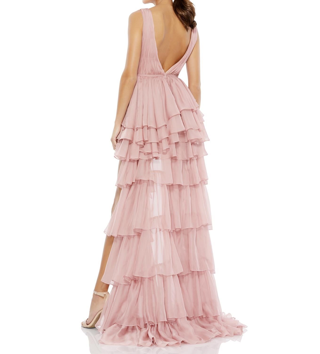 Hi-Low Ruffle Gown sold by Lord & Taylor product image thumbnail 2
