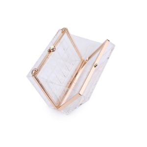 Missy Lucite Evening Clutch sold by Lord & Taylor