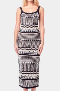 Crochet Knit Maxi Dress sold by Lord & Taylor