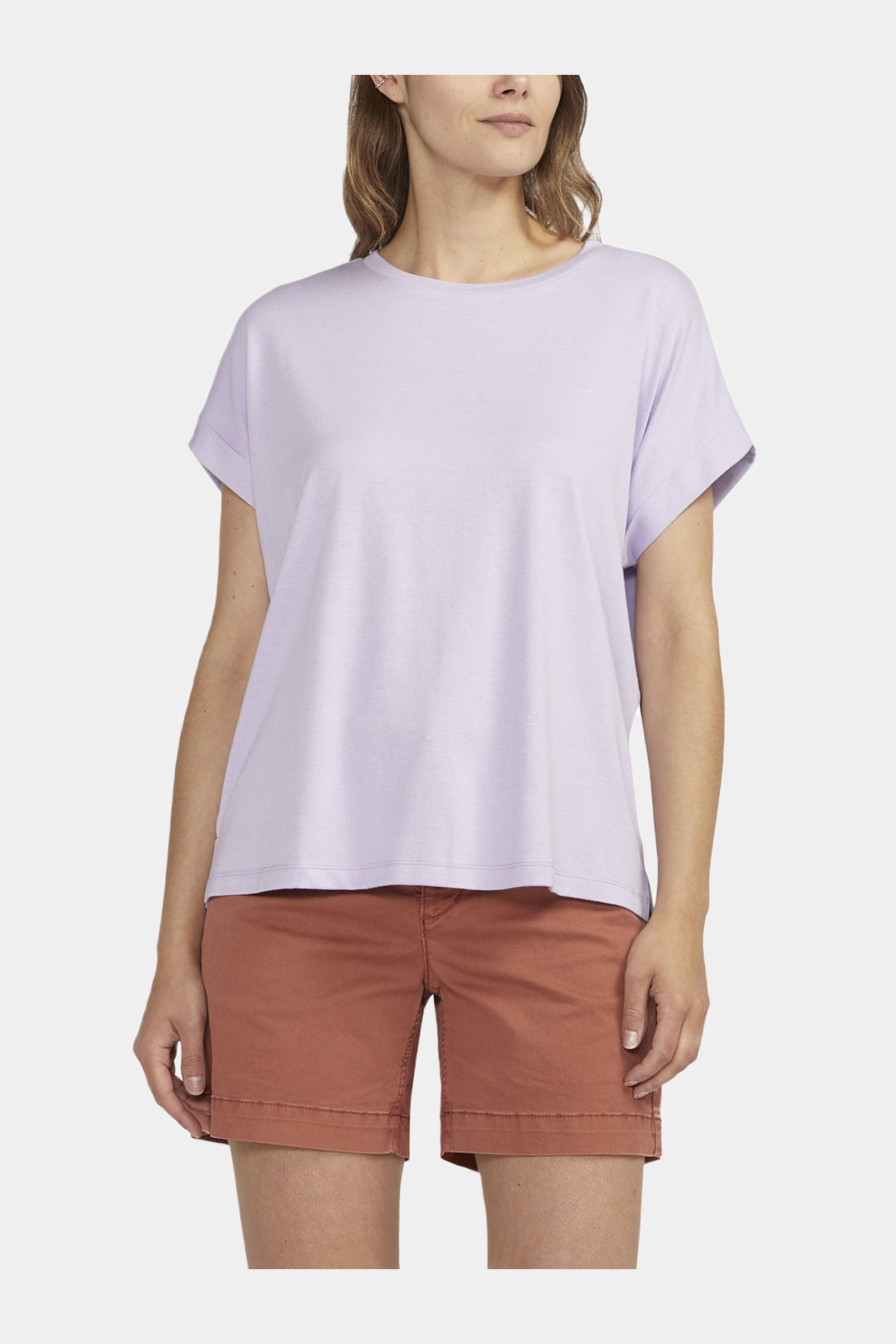 Jag Jeans Drapey Luxe Tee sold by Lord & Taylor