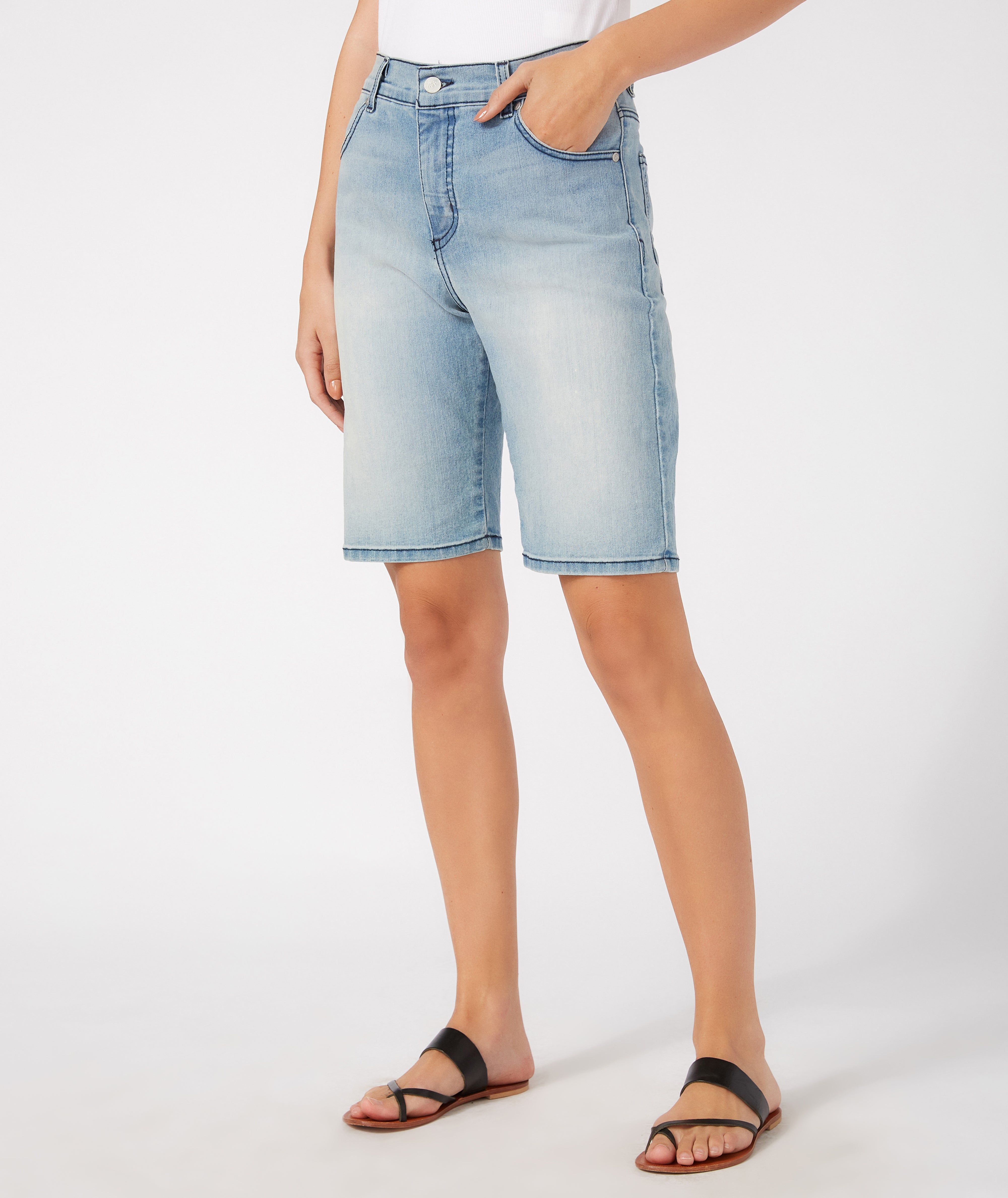 Denim Shorts sold by Lord & Taylor product image thumbnail 6