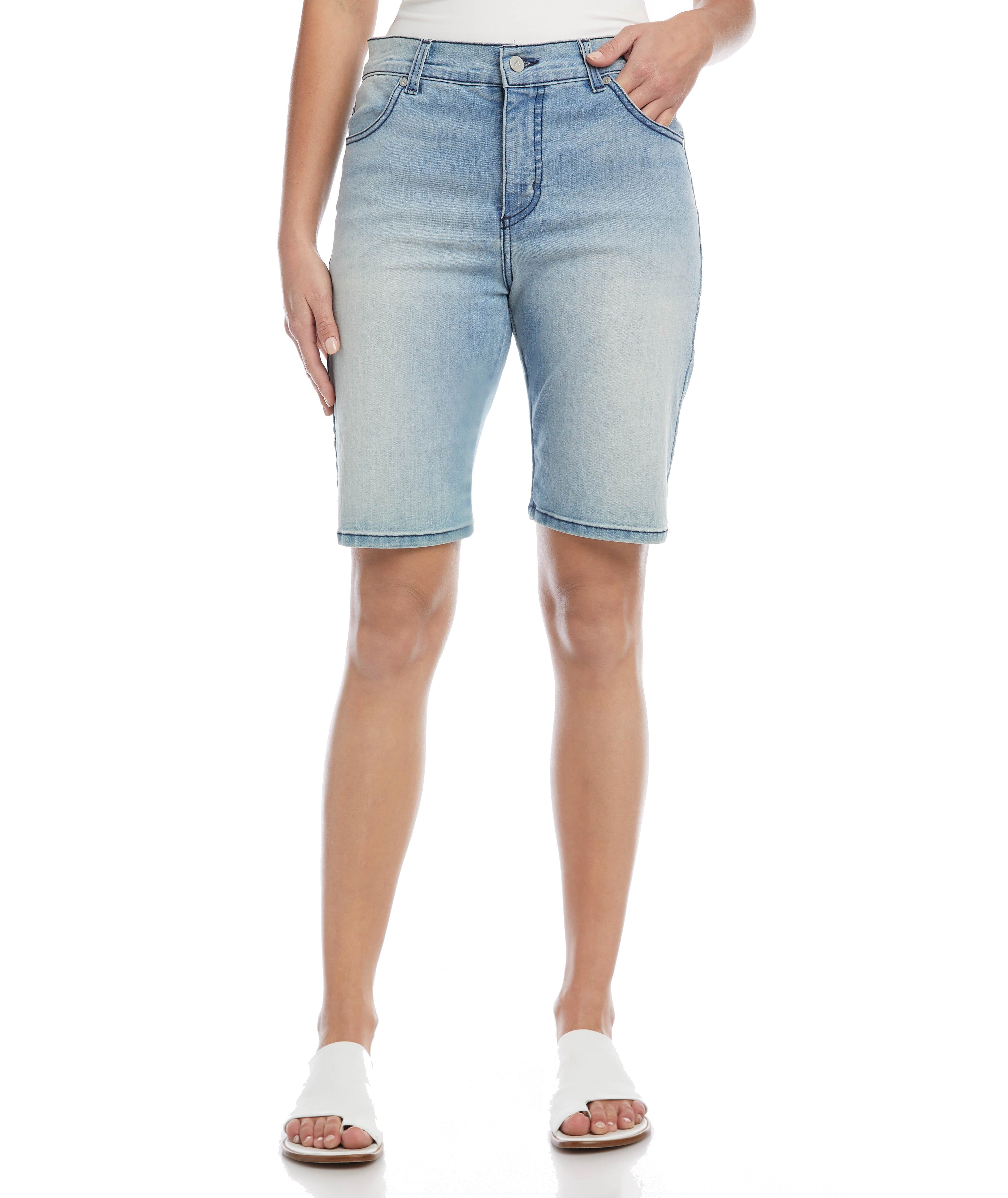 Denim Shorts sold by Lord & Taylor product image thumbnail 2