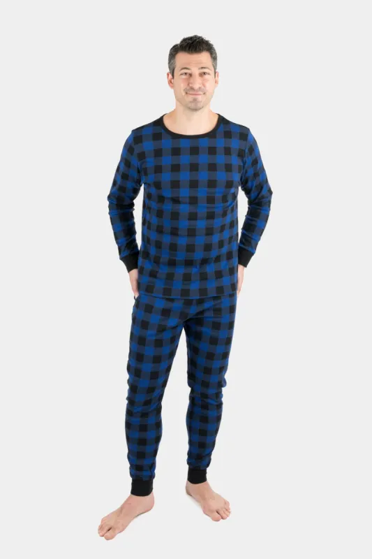 Mens Two Piece Cotton Plaid Christmas Pajamas sold by Lord & Taylor