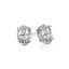 Sterling Silver Oval Cut Cubic Zirconia Stud Earrings sold by Lord & Taylor product image thumbnail 3