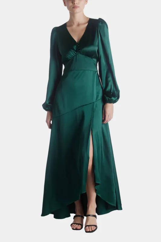 Long Satin Dress sold by Lord & Taylor