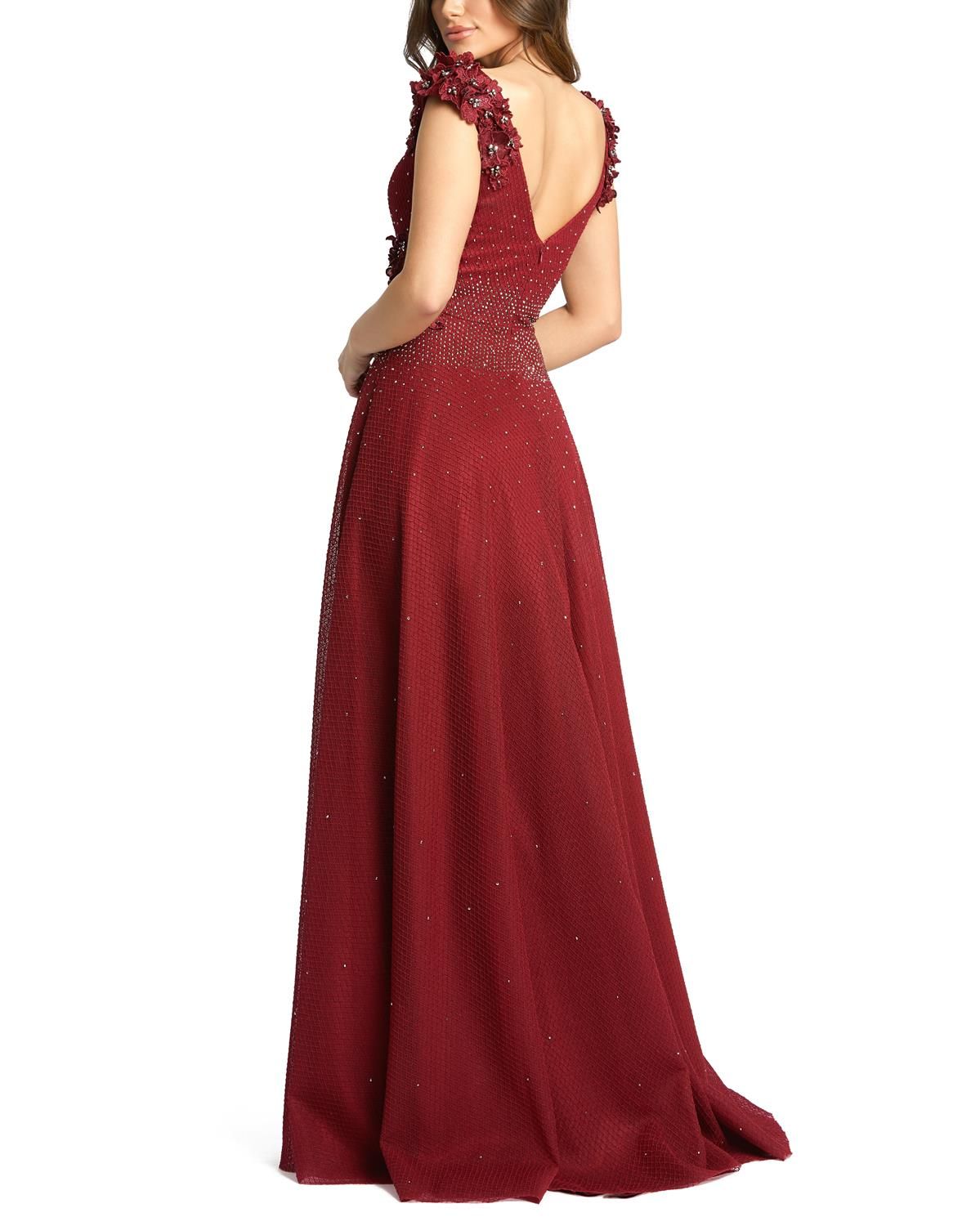 Embellished A-Line Gown sold by Lord & Taylor product image thumbnail 3