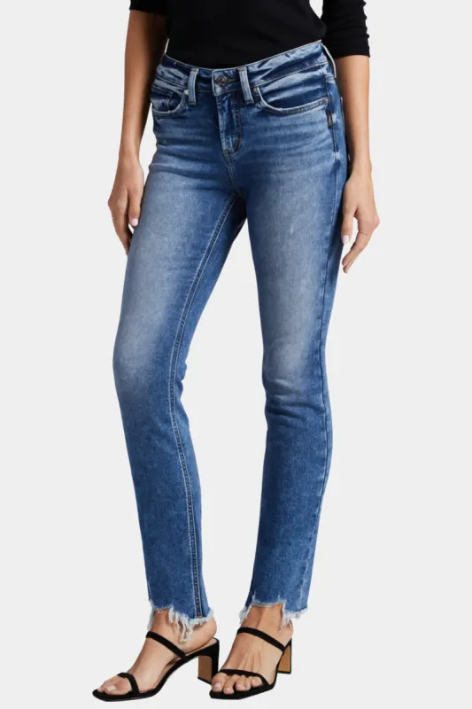 Suki Mid Rise Straight Leg Jeans sold by Lord & Taylor
