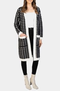 Houndstooth Cardigan sold by Lord & Taylor
