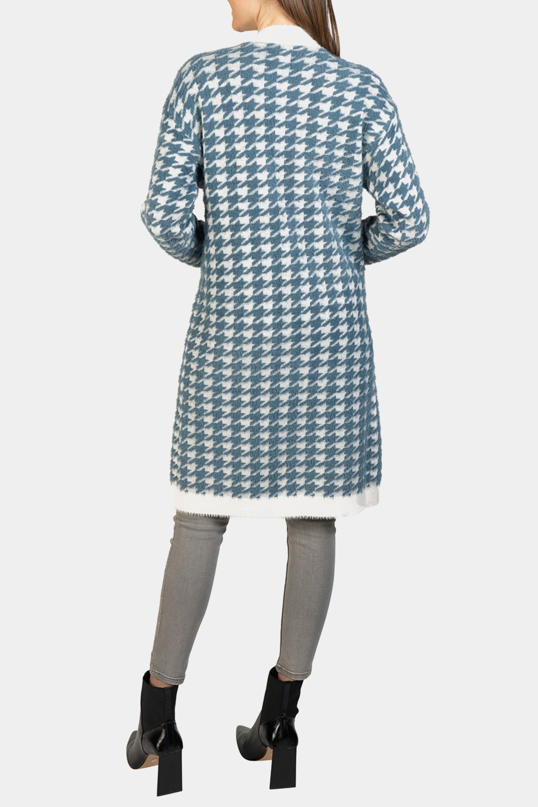 Houndstooth Cardigan sold by Lord & Taylor product image thumbnail 3