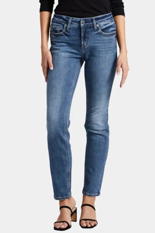 Suki Mid Rise Straight Leg Jeans sold by Lord & Taylor