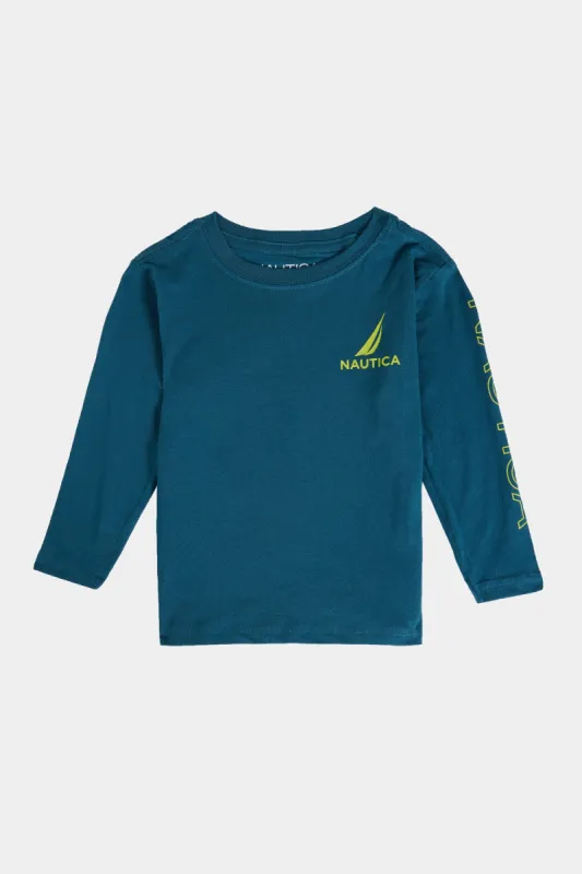 Boys Outlined Graphic Long Sleeve T-Shirt sold by Lord & Taylor