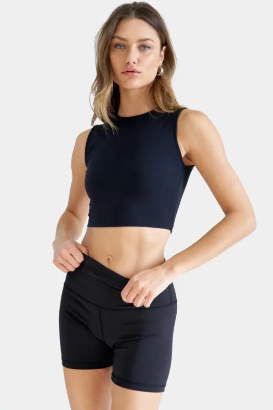 Power Crew Neck Sports Tank sold by Lord & Taylor