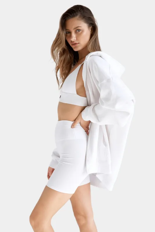 Warm Up Oversized Zipper Hoodie sold by Lord & Taylor