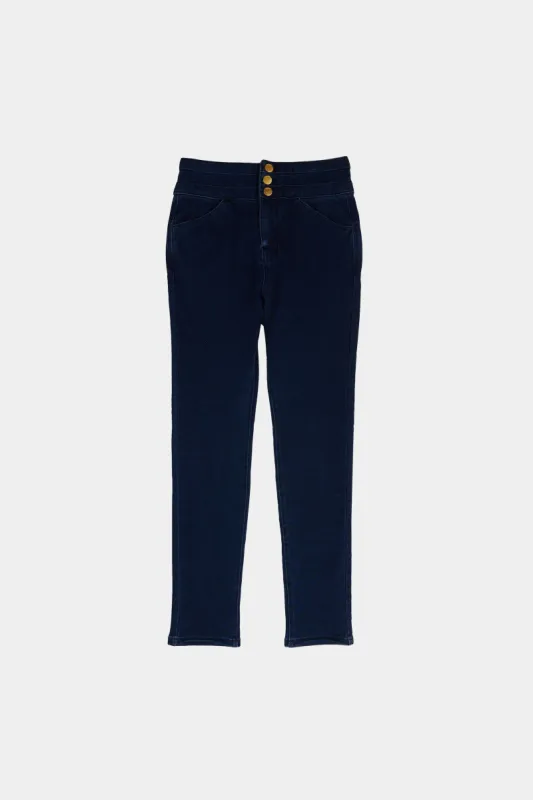 Girls High Waist Skinny Jeans sold by Lord & Taylor