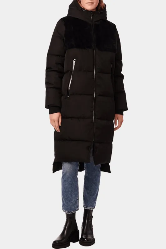 Faux Fur Long Heavyweight Puffer Coat sold by Lord & Taylor