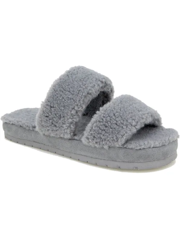 Phoebe Faux Fur Slippers sold by Lord & Taylor