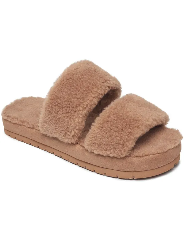 Phoebe Faux Fur Slippers sold by Lord & Taylor