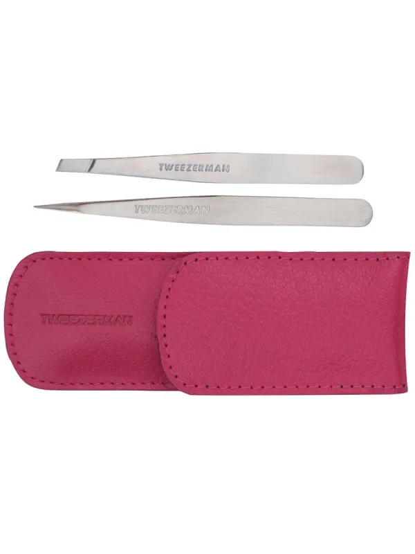 Petite Tweezer Set Pink Case sold by Lord & Taylor