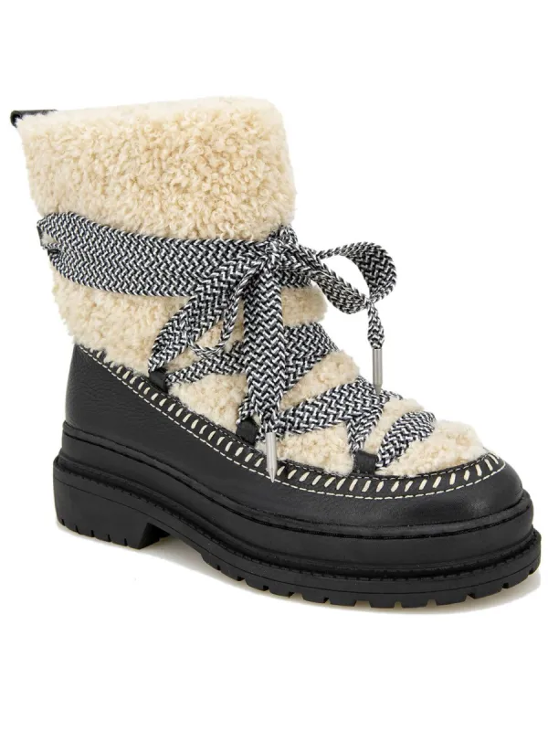 Yuki Lace Up Lug Sole Boots sold by Lord & Taylor