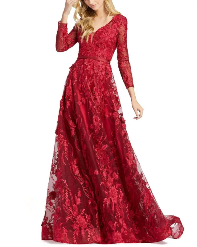 Long Sleeve Gown sold by Lord & Taylor
