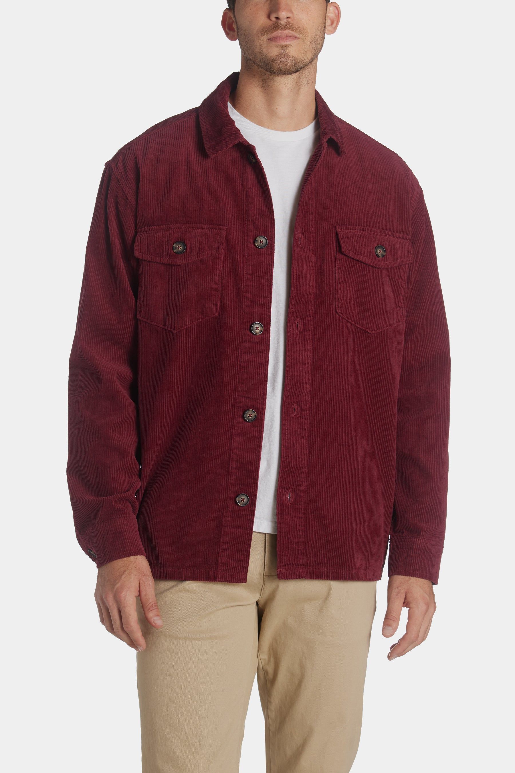 Corduroy Utility Shacket sold by Lord & Taylor