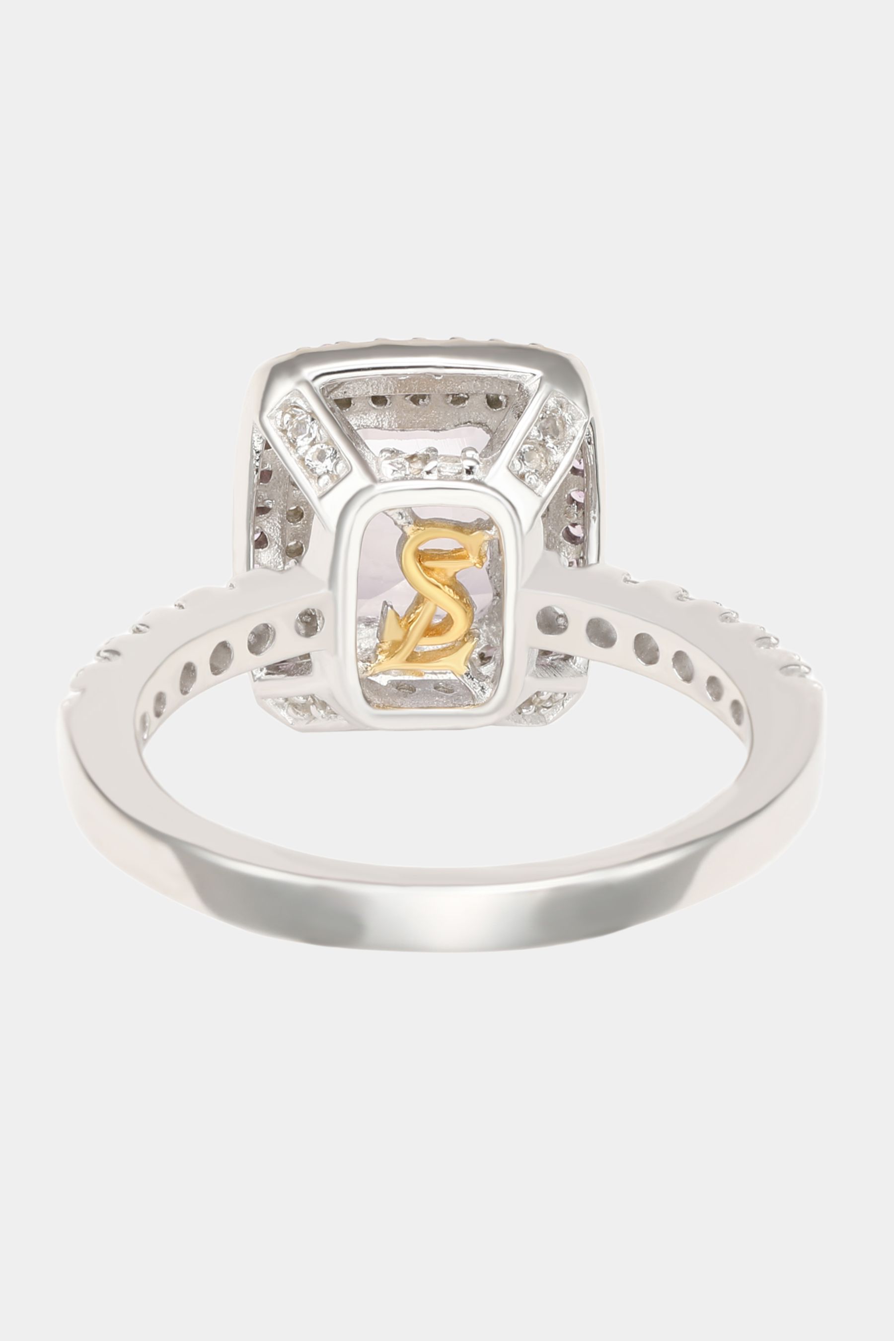 Sterling Silver Purple Amethyst Emerald Cut Ring sold by Lord & Taylor product image thumbnail 3