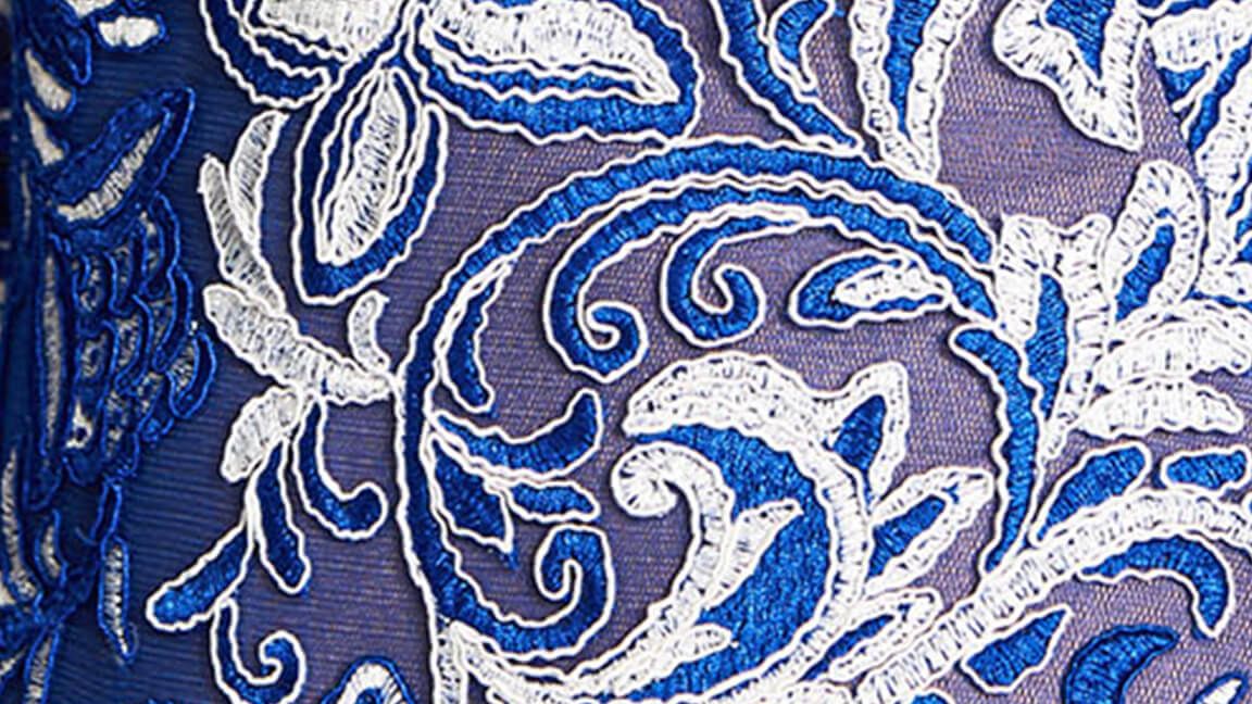 Long Sleeve Corded Lace Dress sold by Lord & Taylor product image thumbnail 4