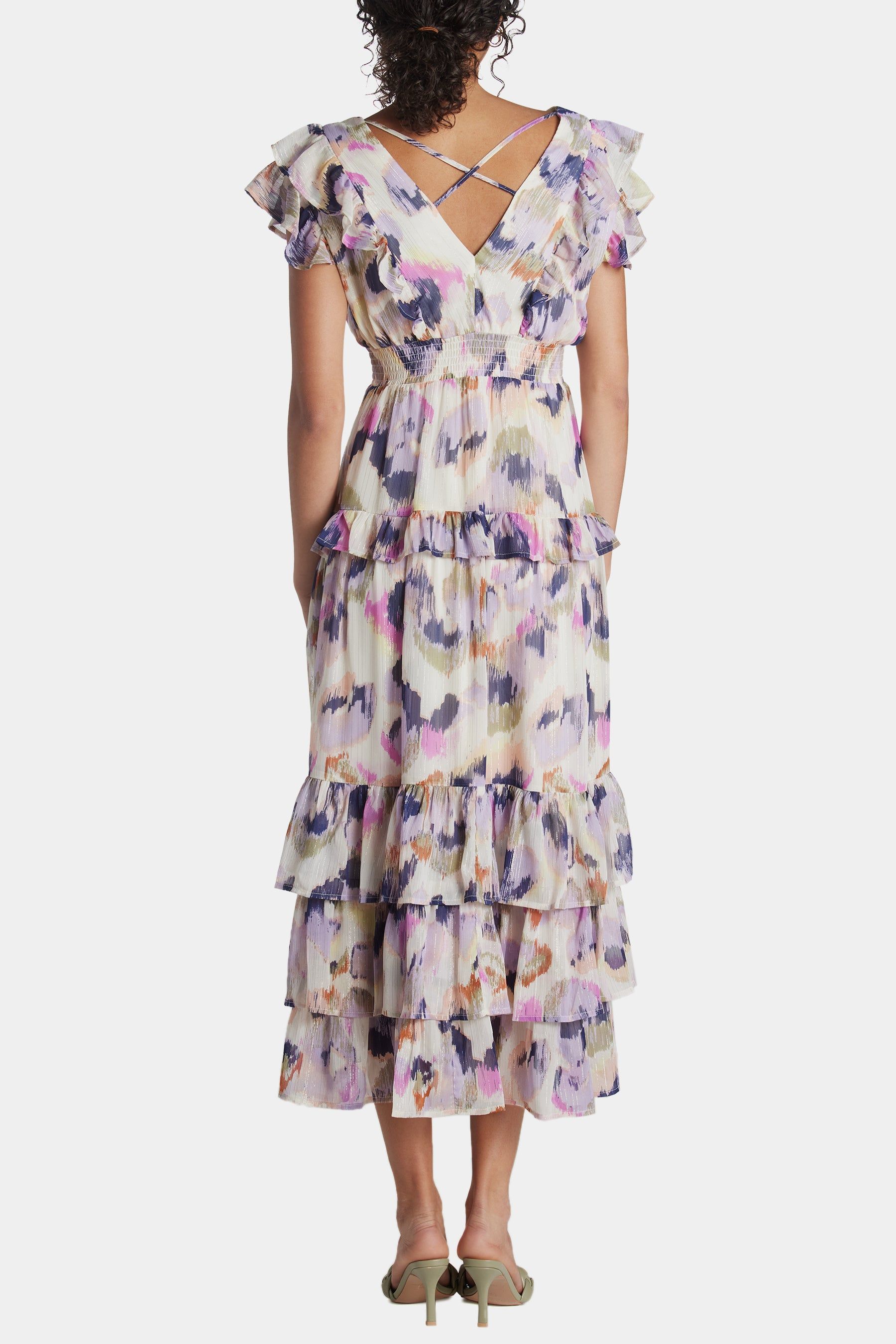 Tiered Ruffle Maxi Dress sold by Lord & Taylor product image thumbnail 4