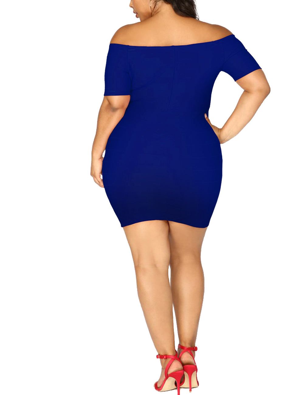 Off-Shoulder Bodycon Stretch Midi Bandage Dress sold by Lord & Taylor product image thumbnail 14