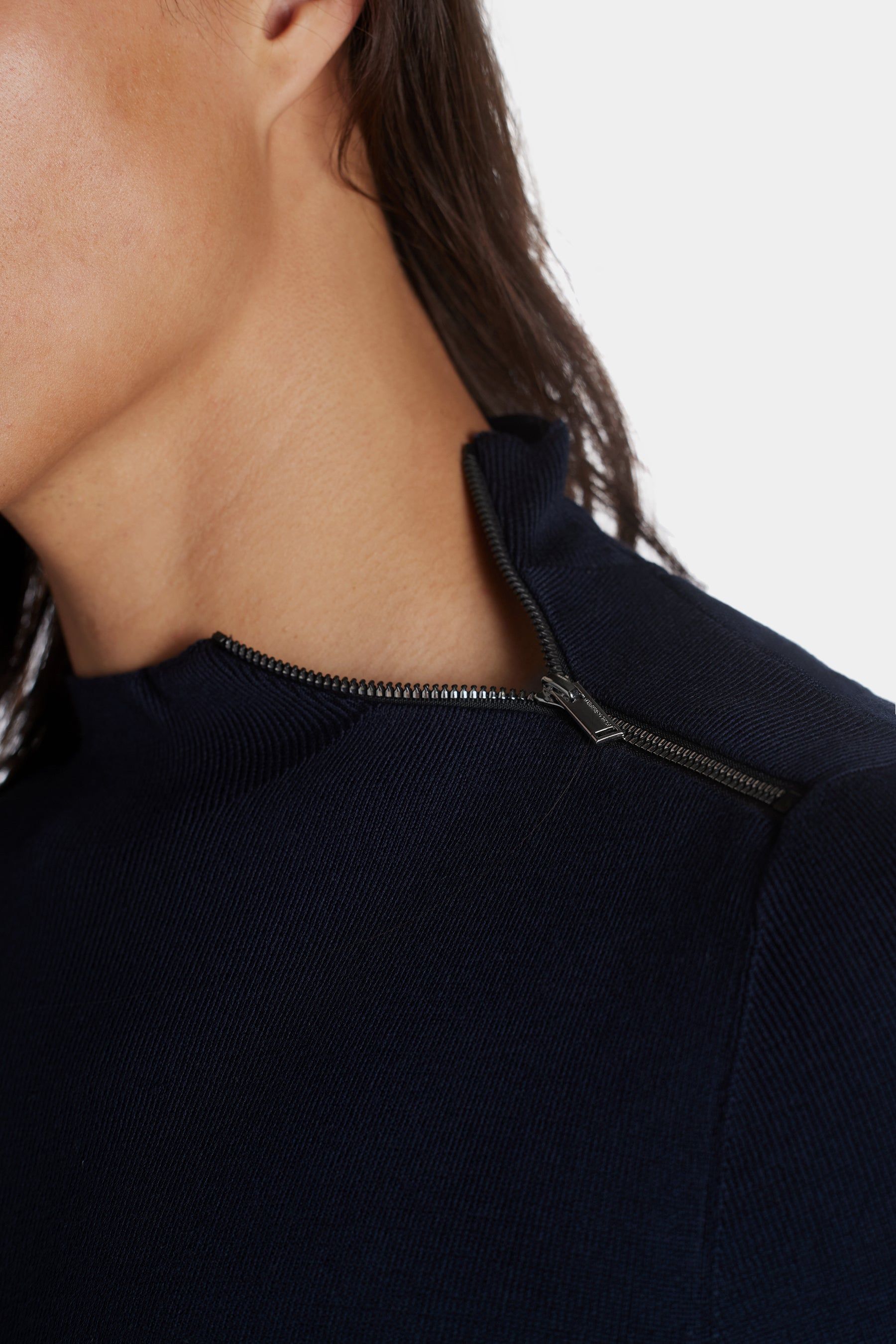 Solid Mock Neck Zip Sweater sold by Lord & Taylor product image thumbnail 10