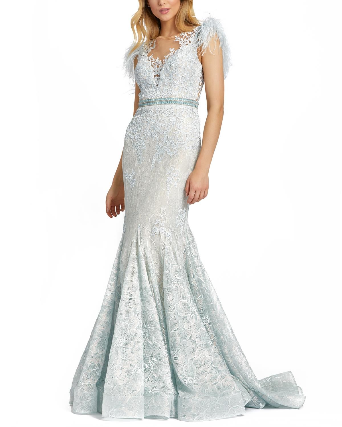 Lace A-Line Gown sold by Lord & Taylor product image thumbnail 5