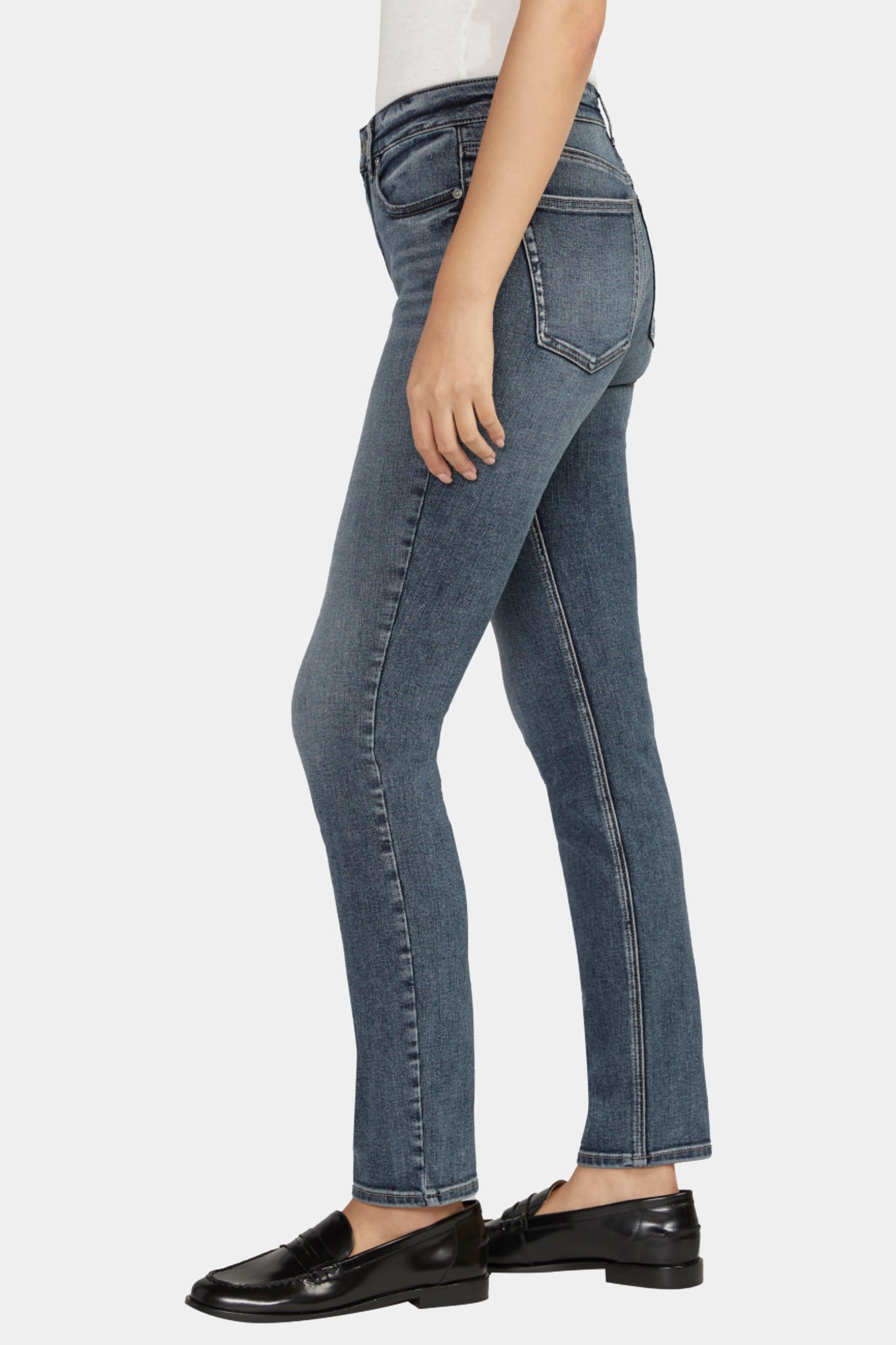 Most Wanted Mid Rise Straight Leg Jeans sold by Lord & Taylor product image thumbnail 3