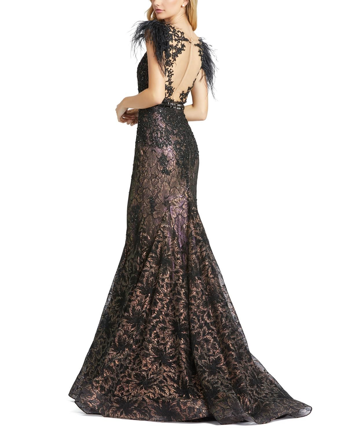 Lace A-Line Gown sold by Lord & Taylor product image thumbnail 3