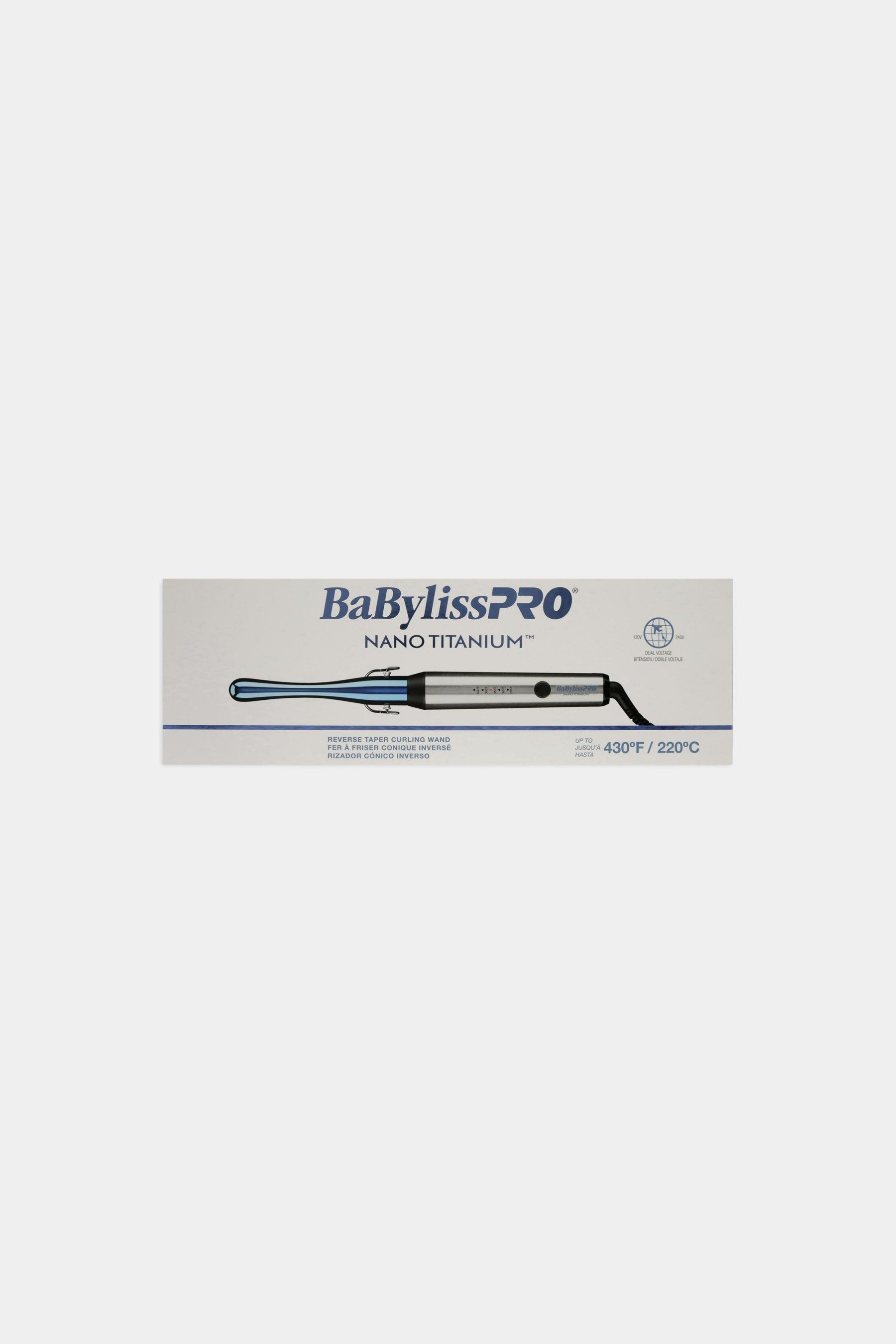 Nano Titanium Reverse Taper Curling Wand sold by Lord & Taylor product image thumbnail 3
