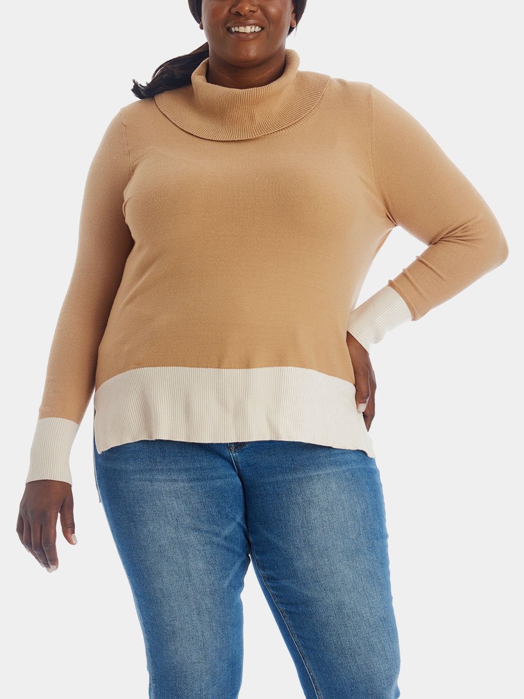 Cowl Neck Pullover Sweater sold by Lord & Taylor product image thumbnail 3