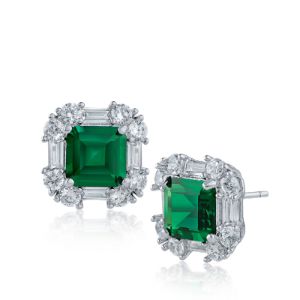Cz Glam Button Earring sold by Lord & Taylor
