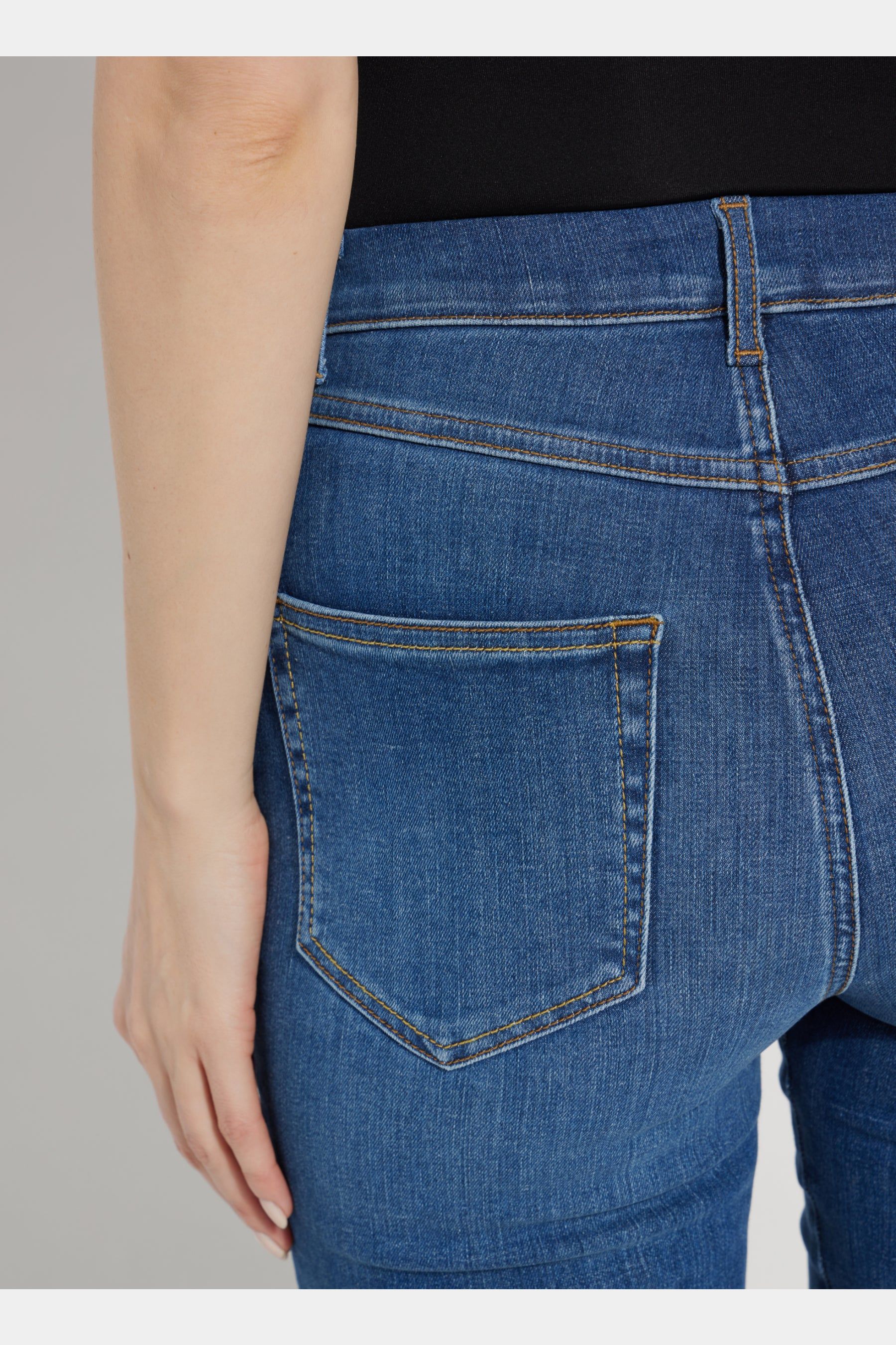 Premium Denim Relaxed Straight Leg Jeans sold by Lord & Taylor product image thumbnail 4