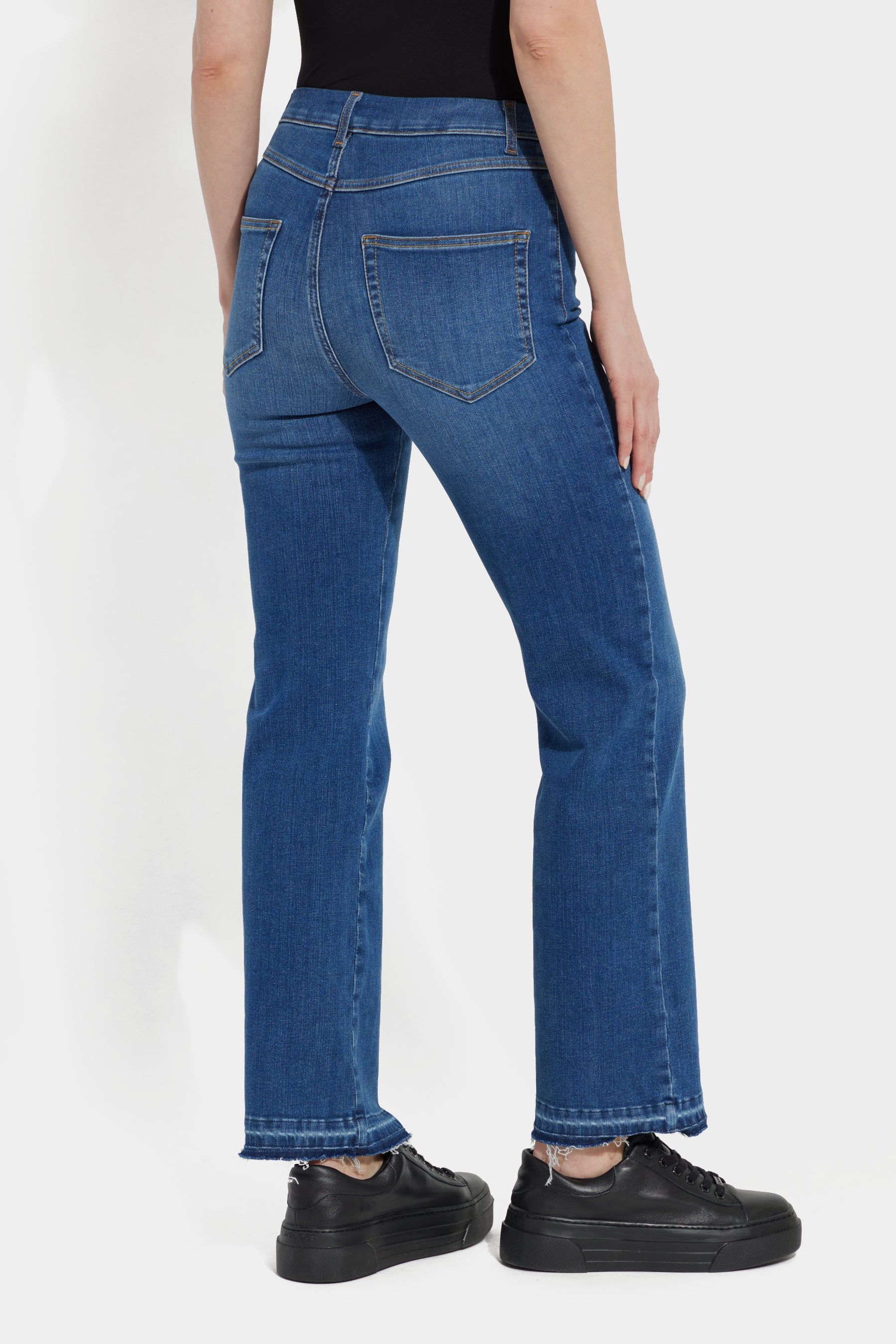 Premium Denim Relaxed Straight Leg Jeans sold by Lord & Taylor product image thumbnail 3