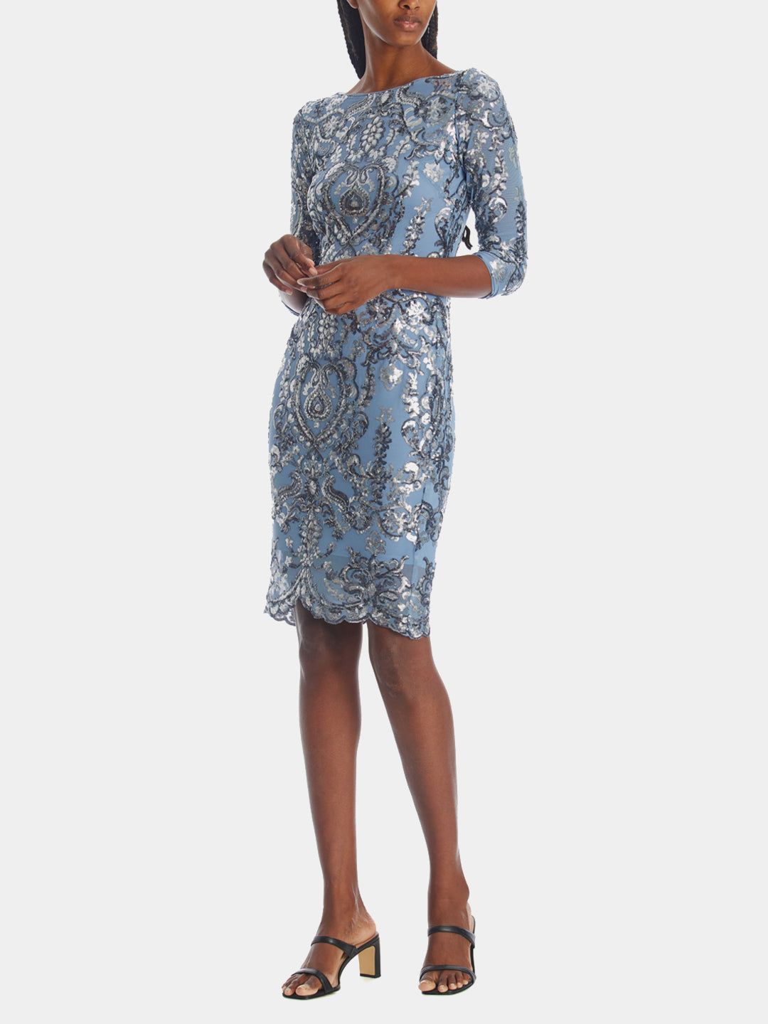 Sequin Sheath Dress sold by Lord & Taylor product image thumbnail 5