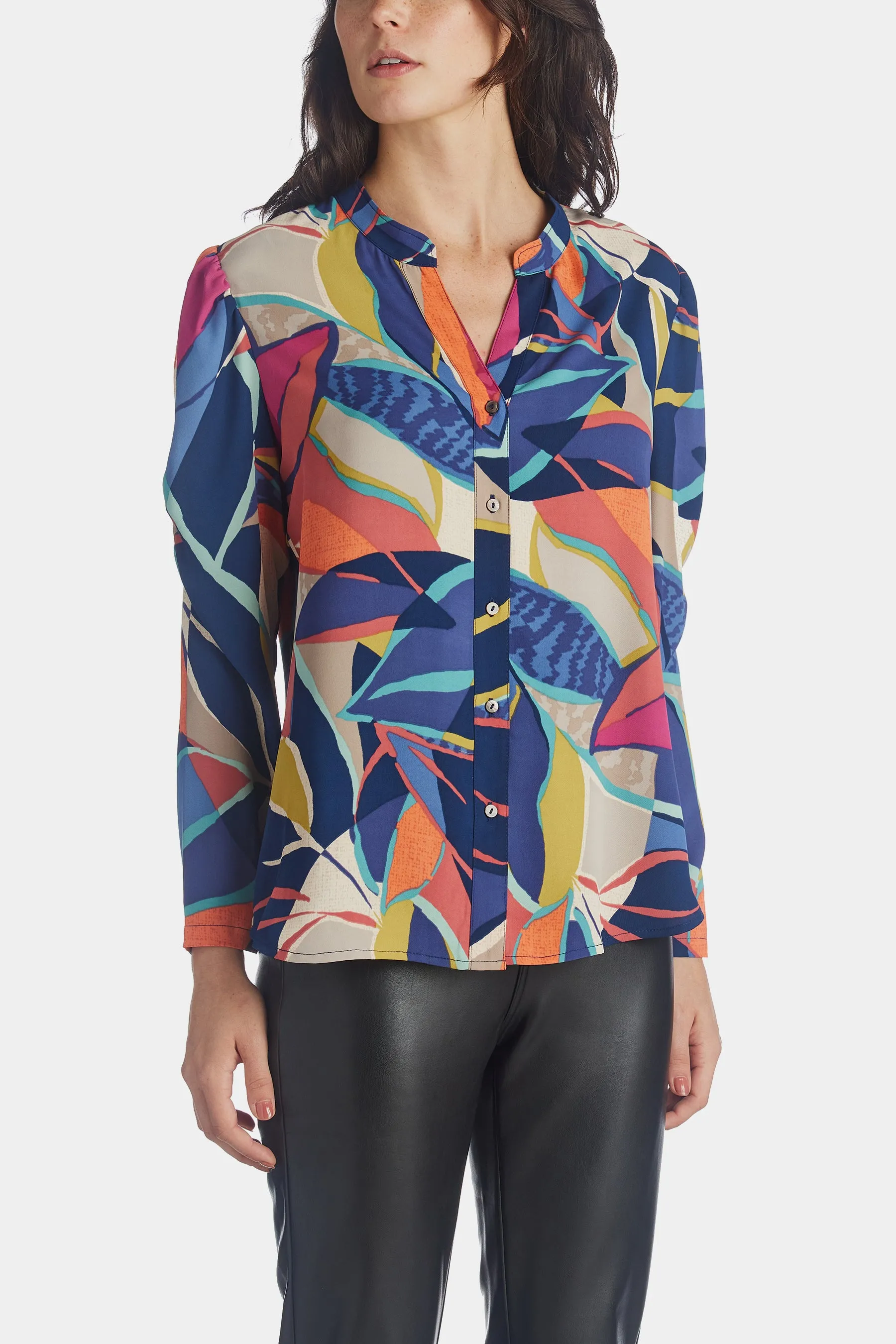 Jigsaw Leaf Top sold by Lord & Taylor