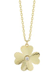 Sterling Silver Clover Necklace sold by Lord & Taylor