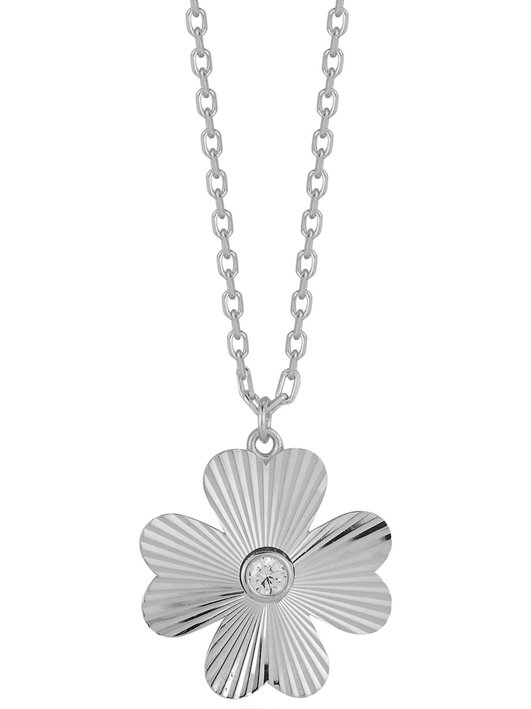 Sterling Silver Clover Necklace sold by Lord & Taylor product image thumbnail 6