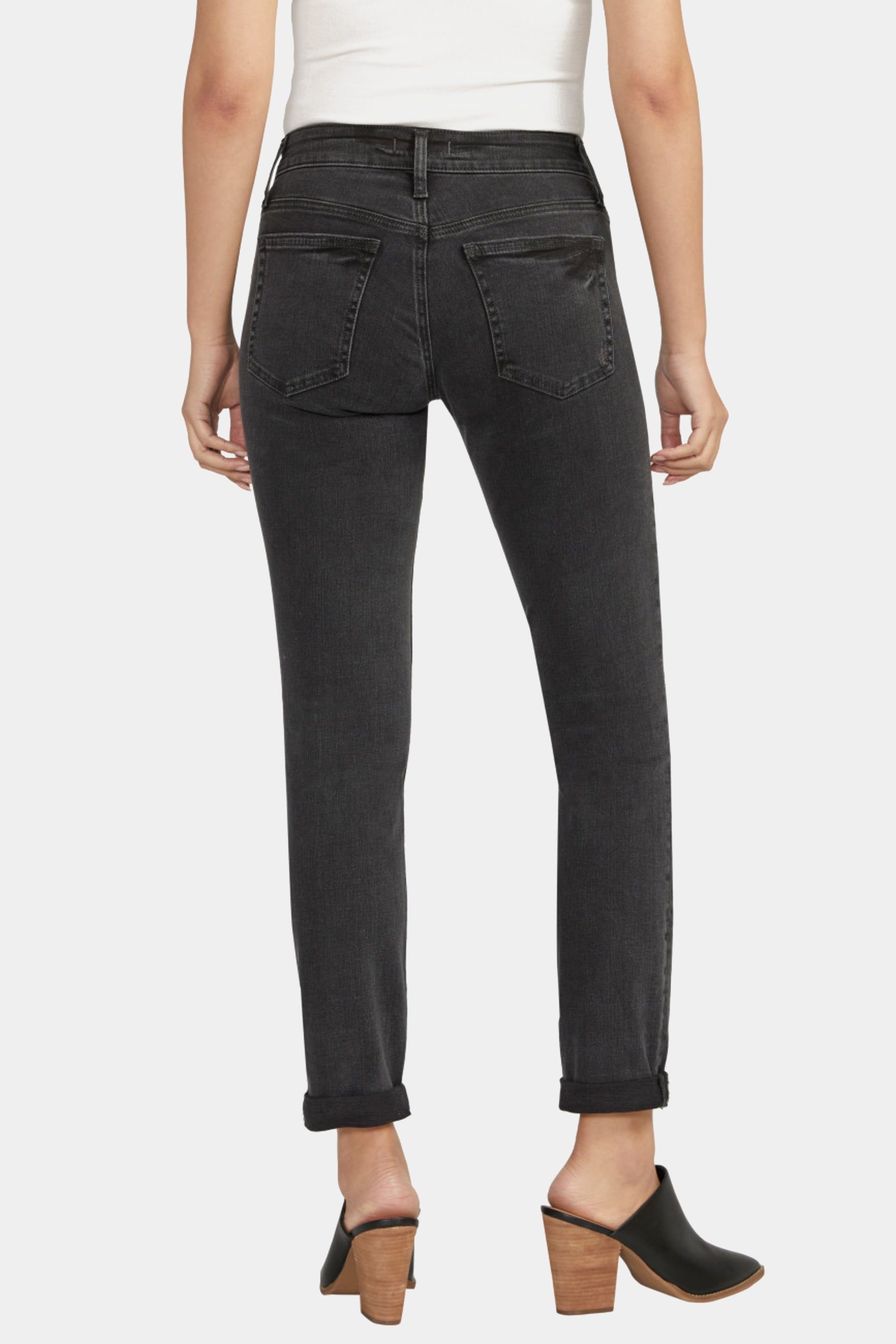 Boyfriend Mid Rise Slim Leg Jeans sold by Lord & Taylor product image thumbnail 3